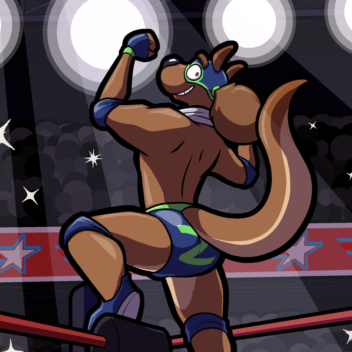 "I'm here for... 'Wrestling 4 Beginners'? This is the right place, right?"