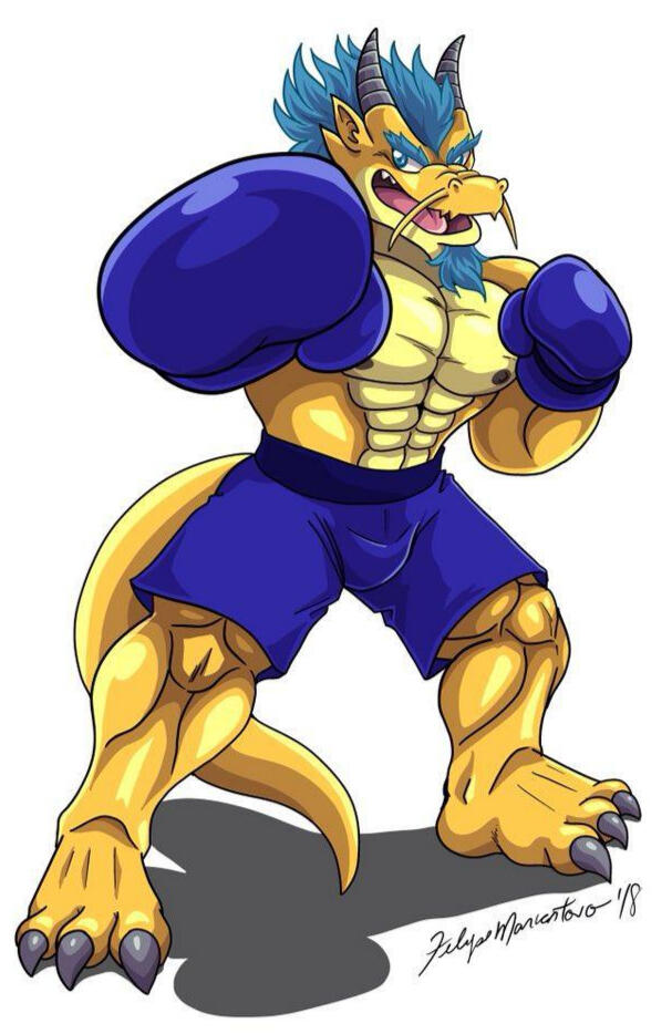 "Uh, sure if you'll have me! I'll try not to hit too hard!"