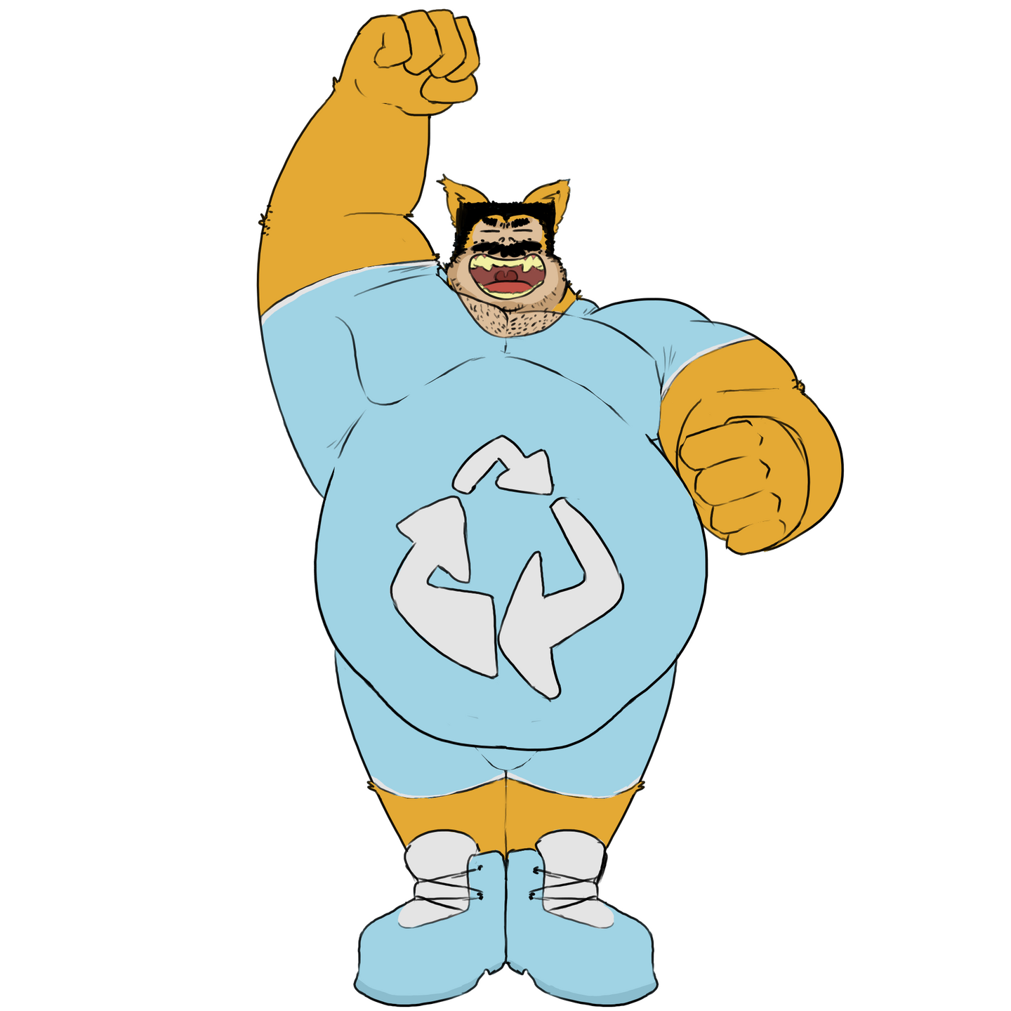 "SOMEONE's got to clean up the trash in this league. Might as well be me."